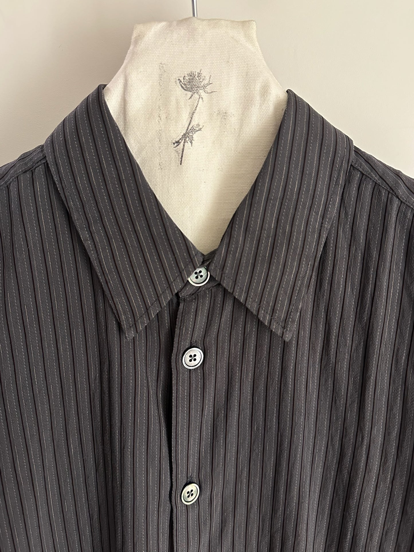 Our Legacy Beyond Shirt Iron Stripe Ceremony Viscose