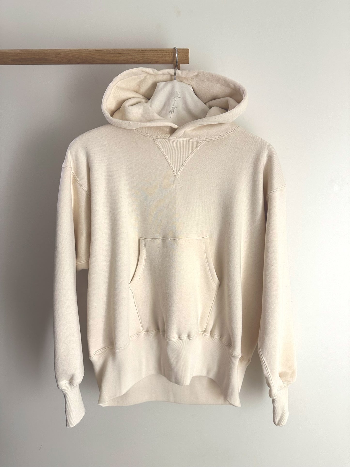 Taiga Takahashi Lot. 606 Hooded Sweatshirt Ivory