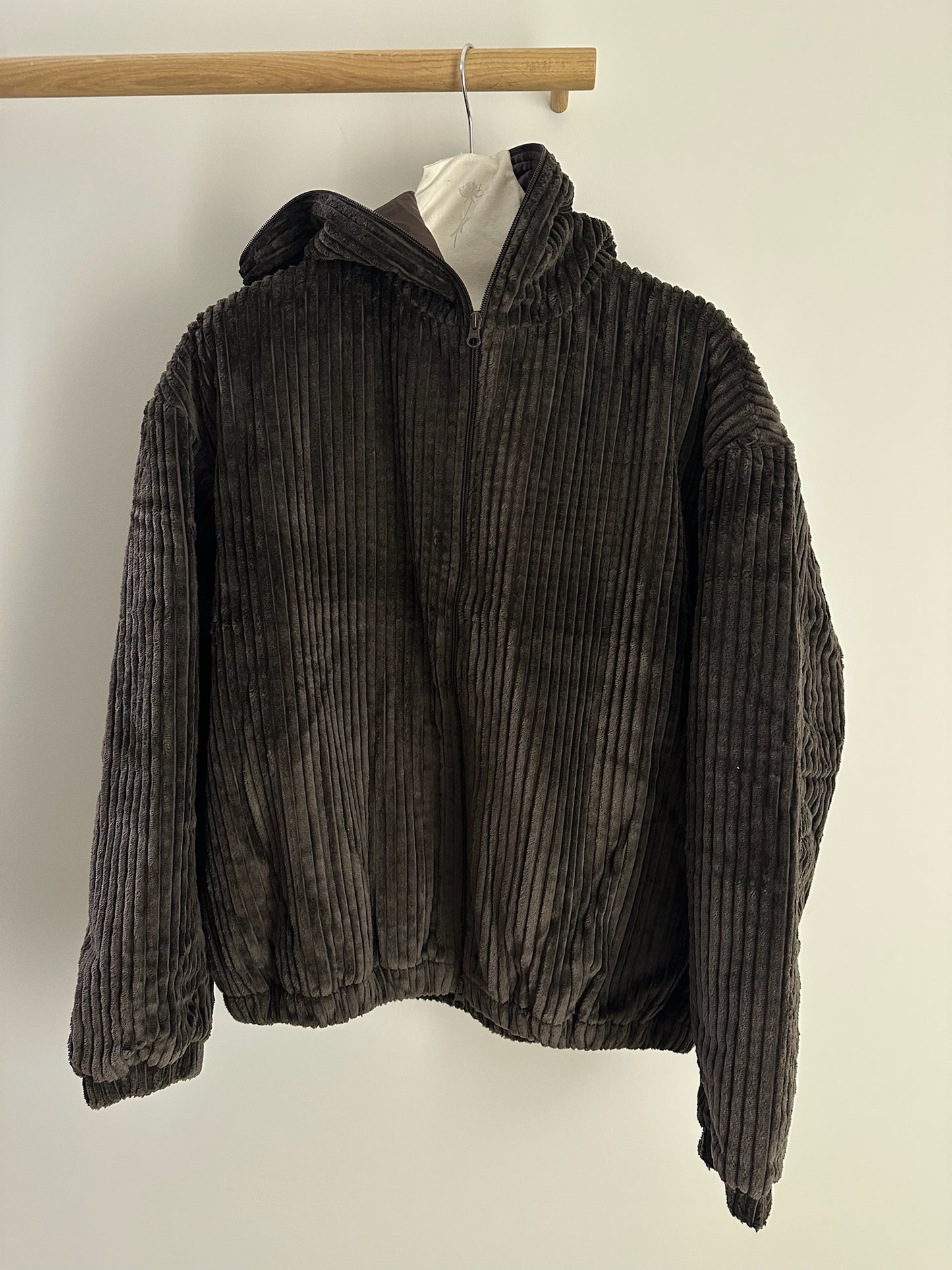 Gabriela Coll No. 216 Corduroy Puffer Zipper Jacket