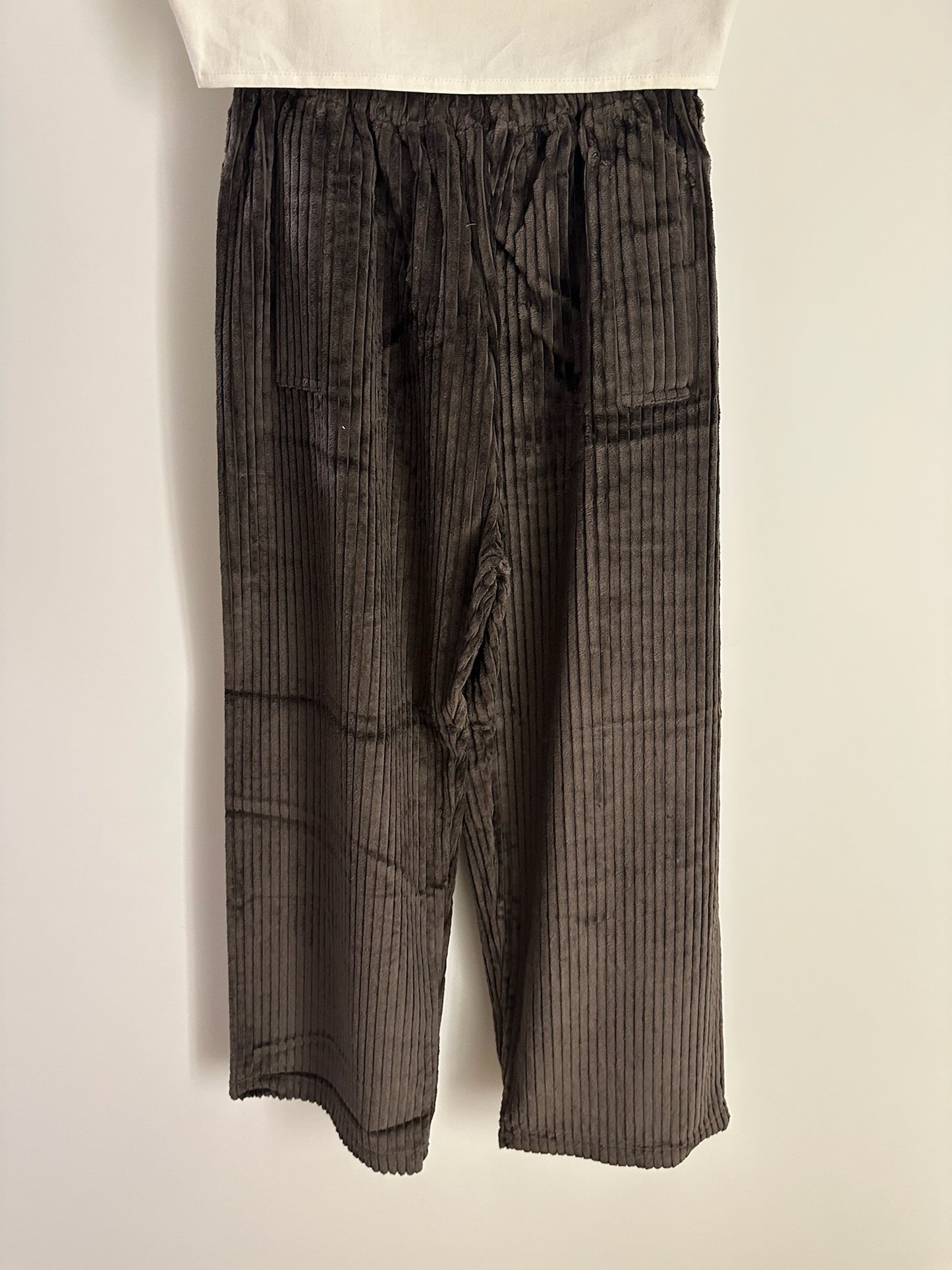 Gabriela Coll No. 287 Corduroy Flap Pocket Trousers
