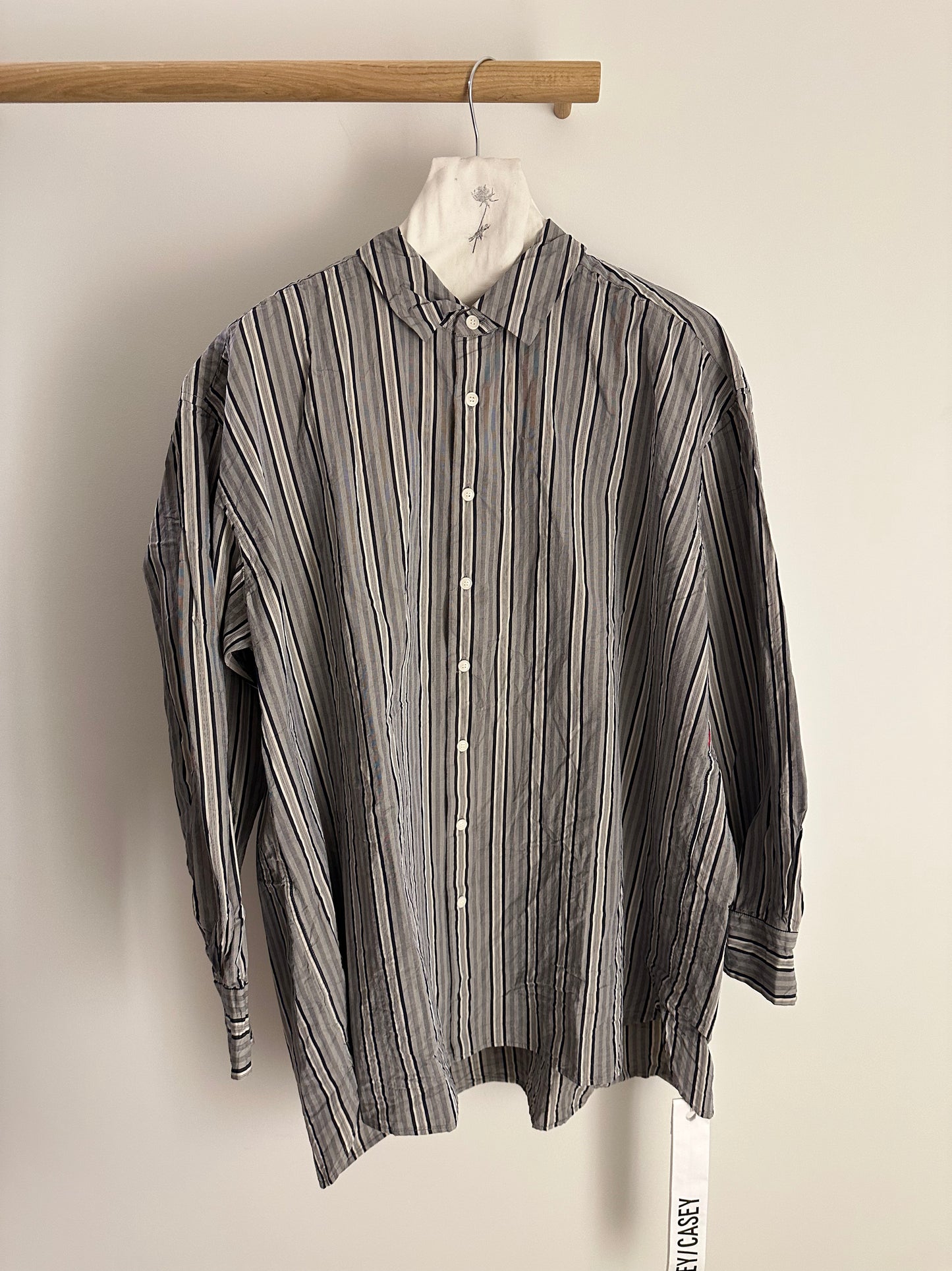 Casey Casey Hamnet Shirt Paper Cotton Stripe