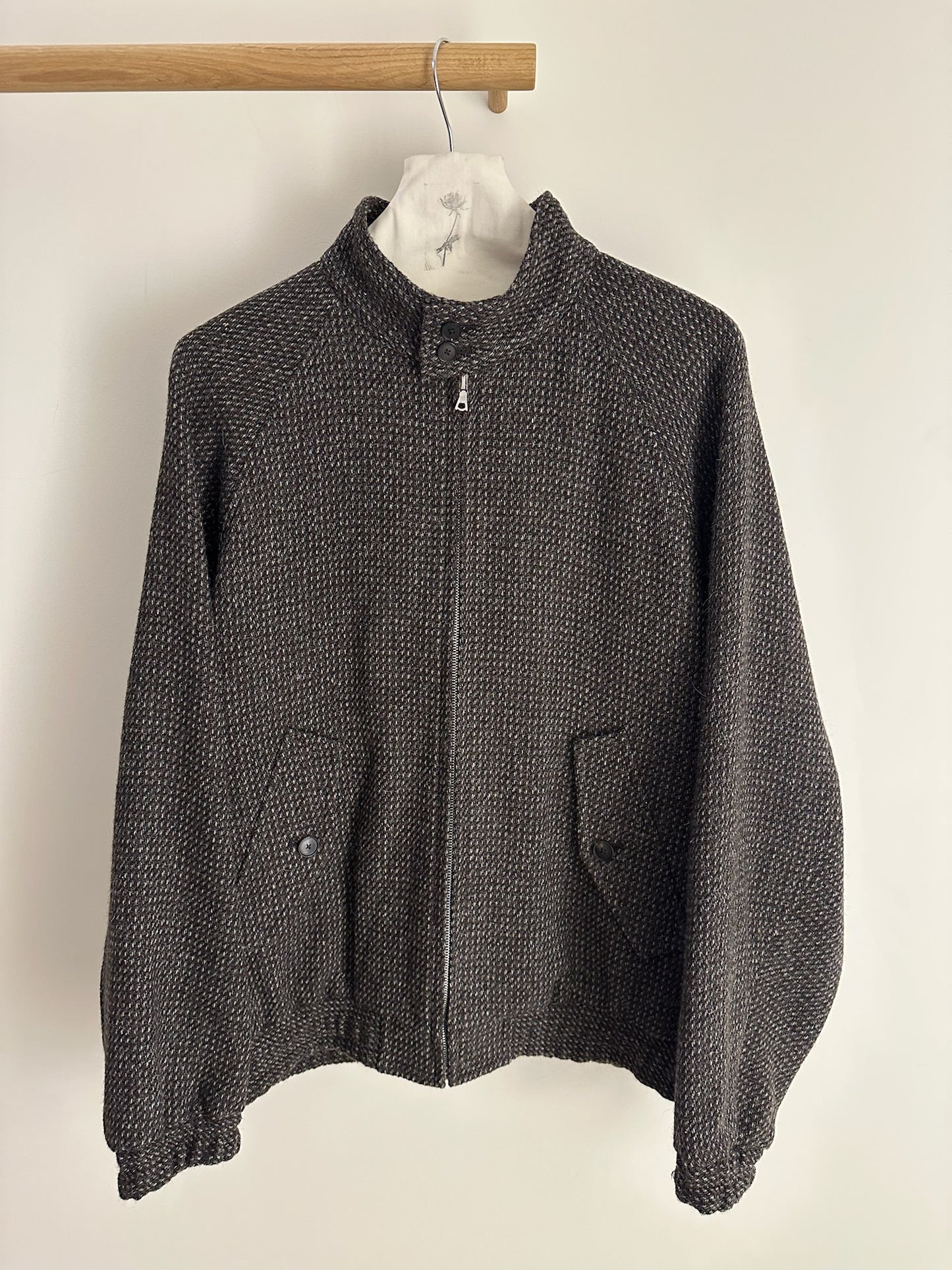 Auralee Alpaca Wool Silk Tweed Blouson