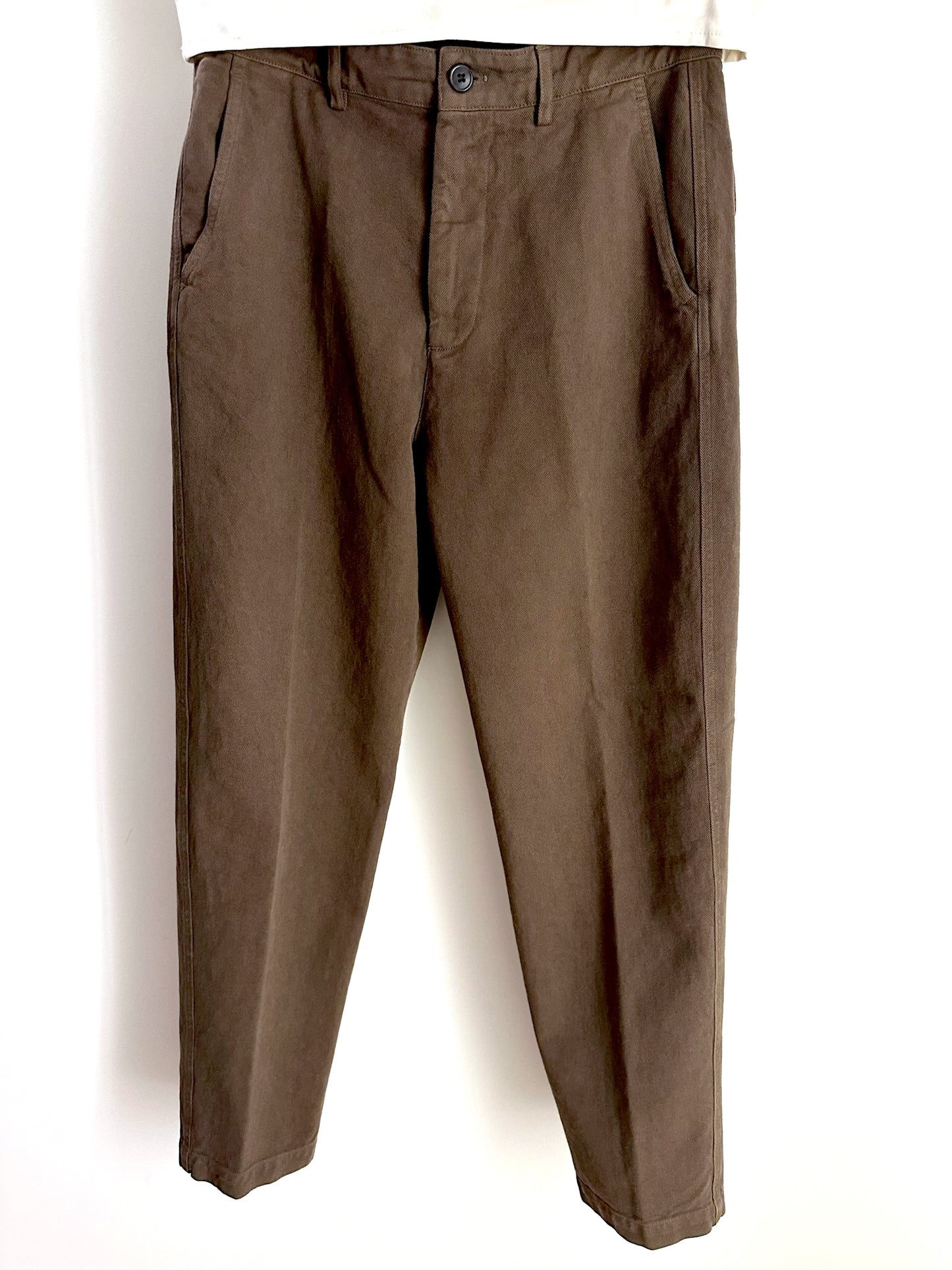 Dries Van Noten Penwick Garment-dyed Cotton Pants