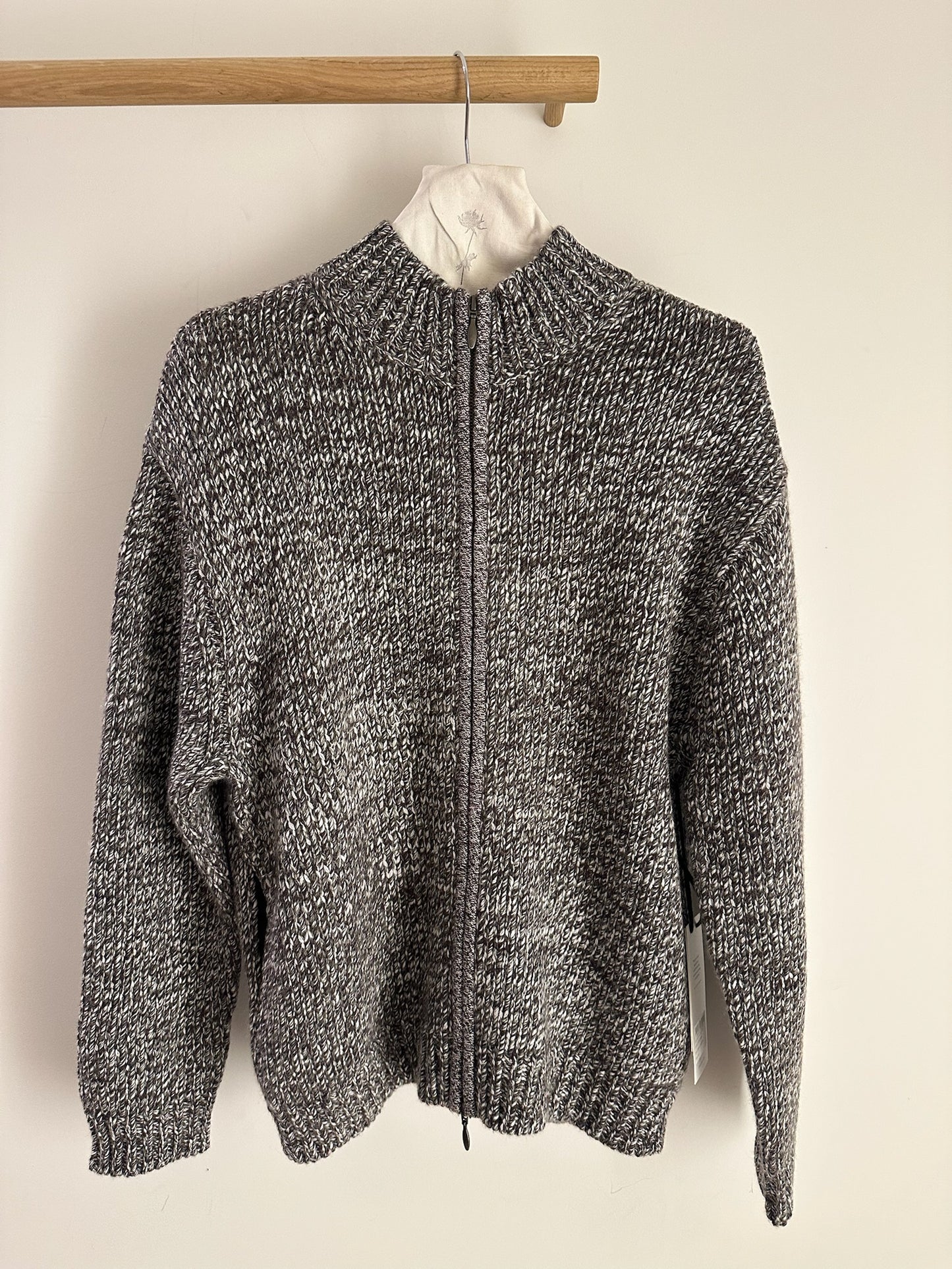 Le Kasha Chunky Zipped Cardigan Cashmere