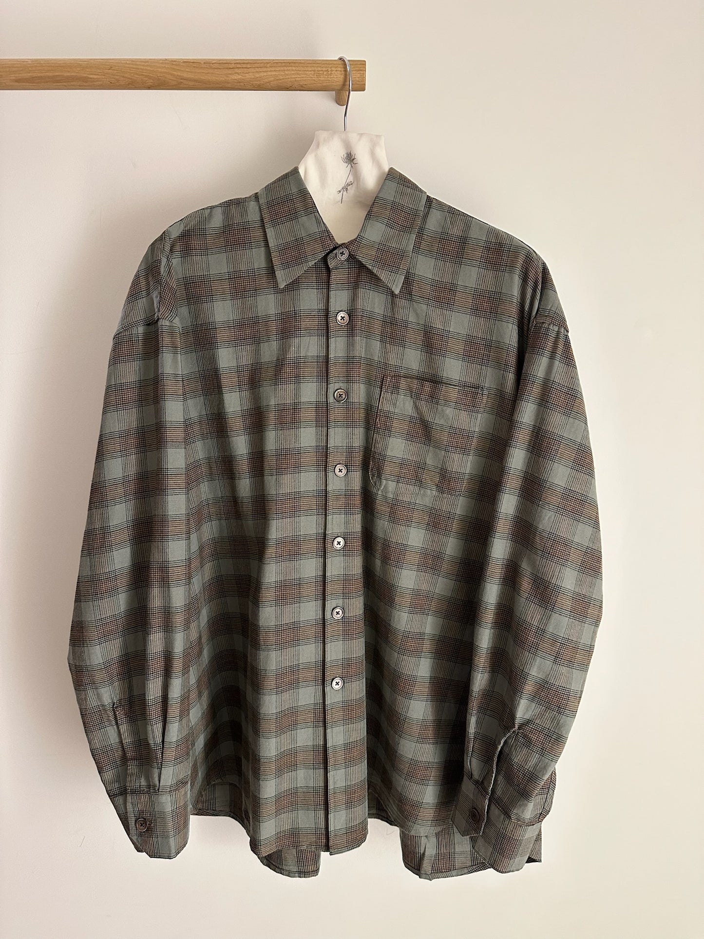 Our Legacy Borrowed Shirt Flannel Check