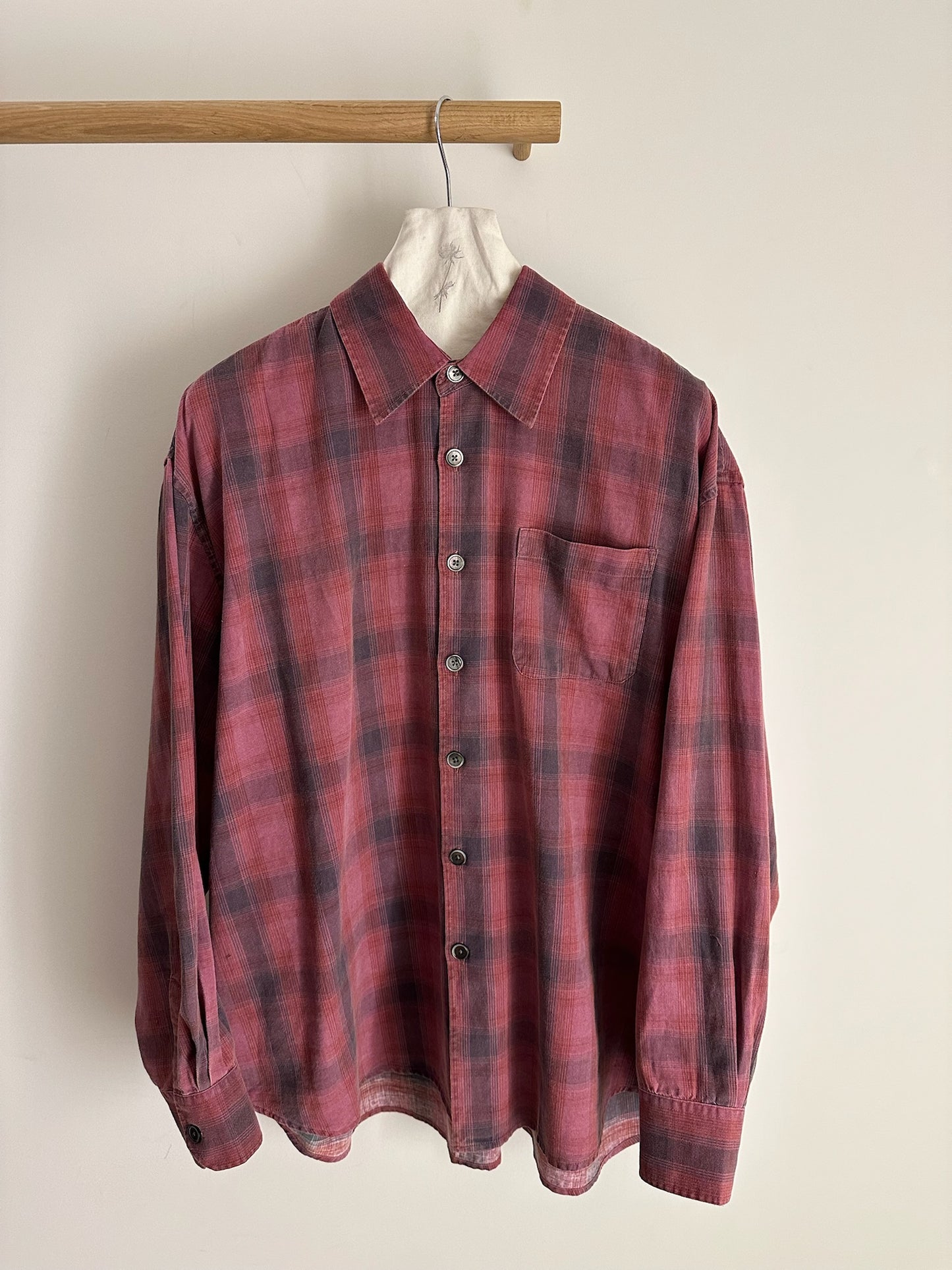 Our Legacy Borrowed Shirt Flannel Check
