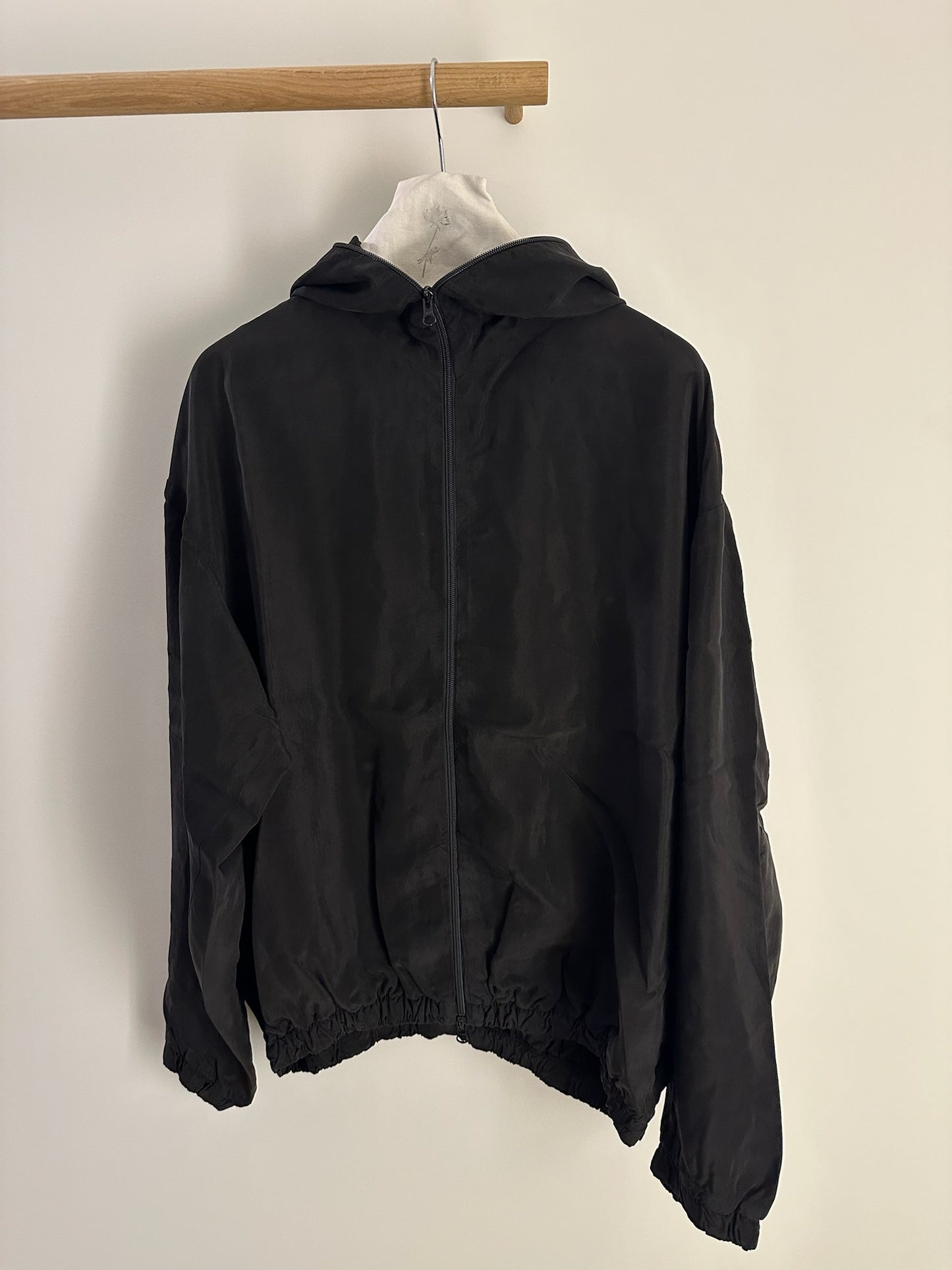 Gabriela Coll No. 216 Double Hooded Zipper Jacket Cupro