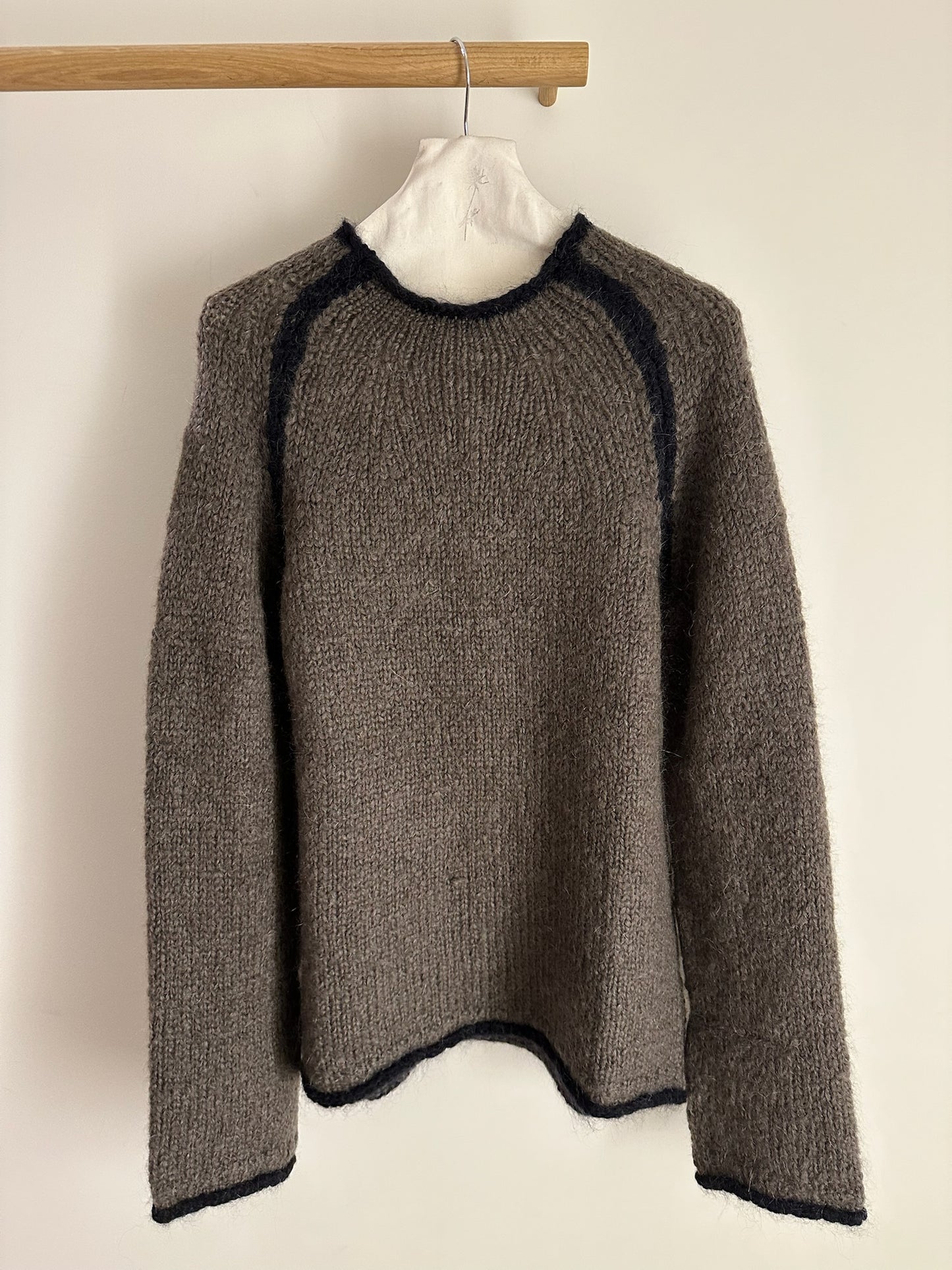 Our Legacy Rider Roundneck Steel Mohair