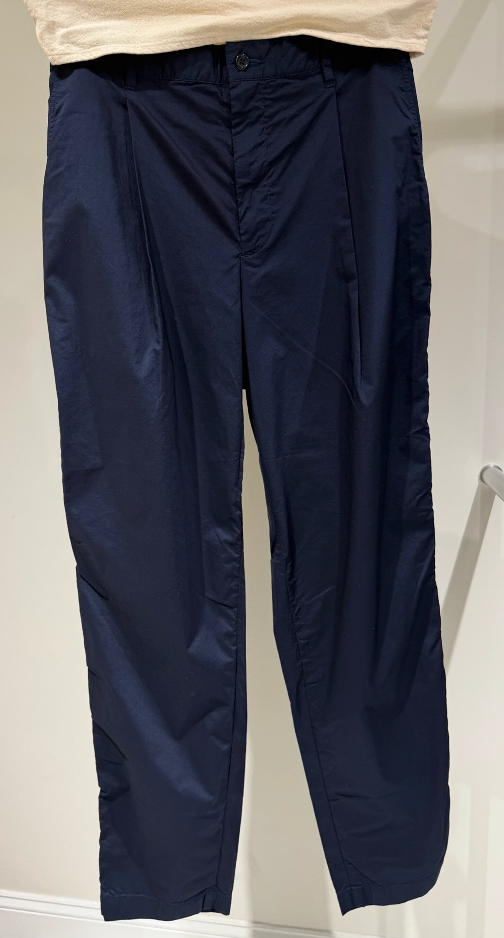 Garment Dyed Typewriter Oversized Slacks