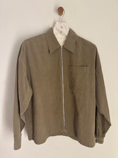 Ven 11231 Corduroy Zip Shirt