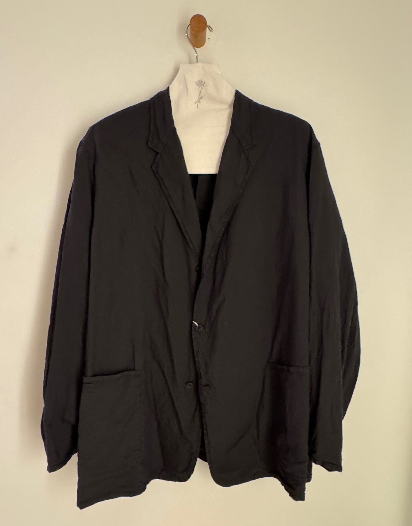 Comoli Single Breasted Blazer Silk B01-01025